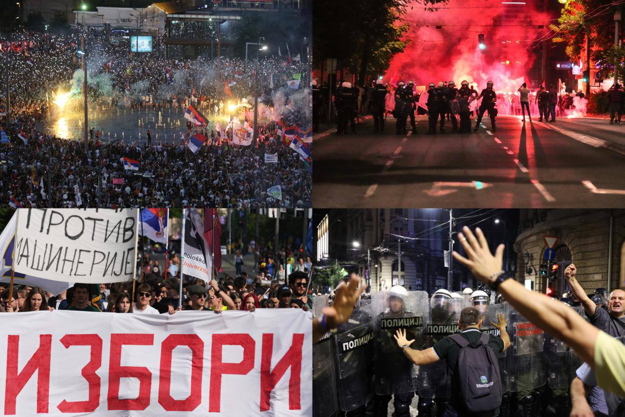 "Бульдозерная революция 2.0"? Летняя эскалация протестов в Сербии